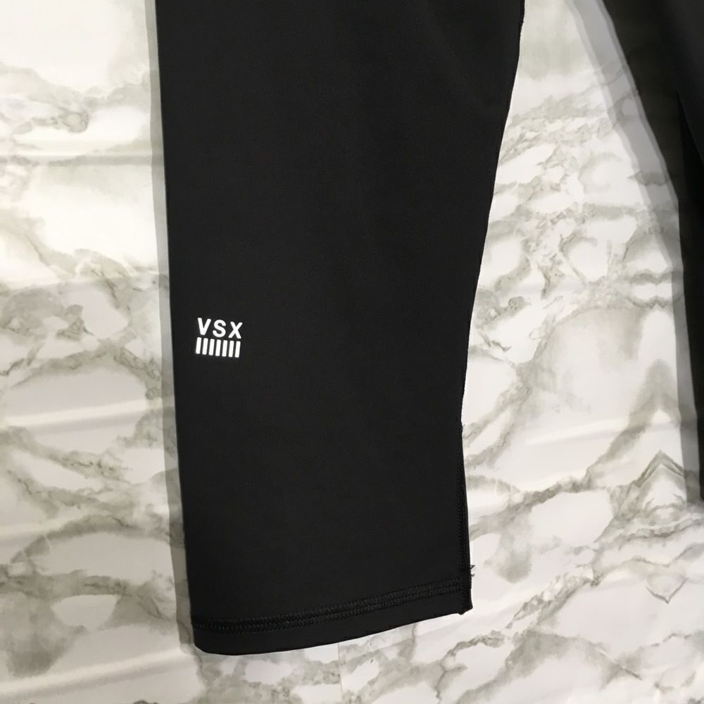 VICTORIA’S SECRET VSX‎ SPORT CROPPED WORKOUT LEGGINGS SMALL - Picture 5 of 8